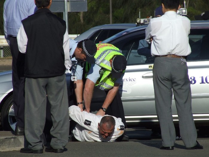 Taxi driver punches woman jacket