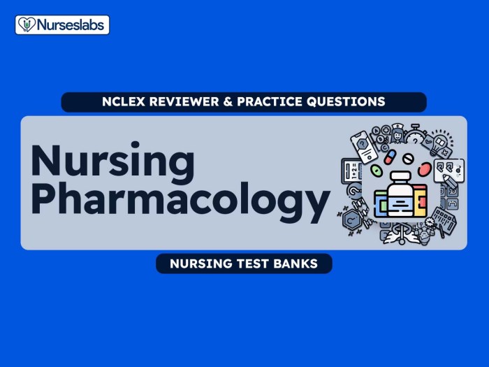 Pharmacology exam 2 test bank