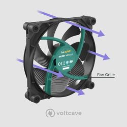 What is the airflow direction in a caci