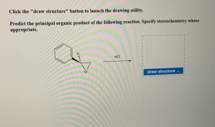 Draw structure launch button click principal organic utility drawing reaction following transcribed text show thf h30 hch mg oh edit