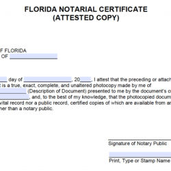 If the notarial certificate is missing from a document